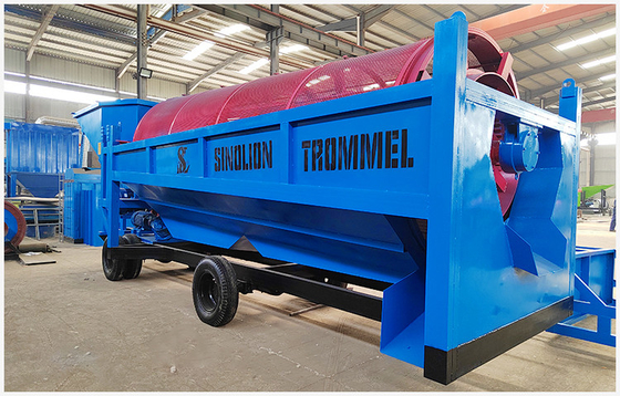 80-150t/h Δυνατότητα Διαμαντένιο τρούμπο για την εξόρυξη χρυσού από άμμο στην Αυστραλία Προσαρμοσμένο σχέδιο