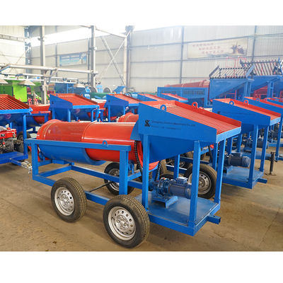 Μίνι εργοστάσιο διαλογής ορυχείων εξοπλισμός επεξεργασίας χρυσού Προϋπολογισμός κινητή οθόνη κρουκέτας άλλα