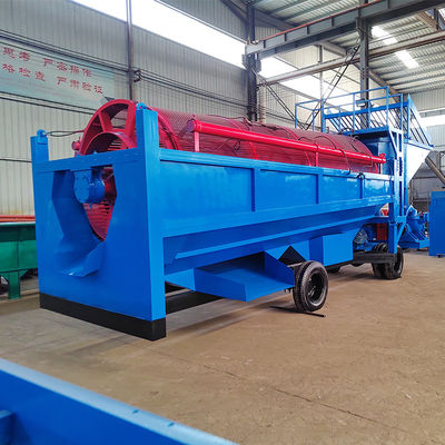 8*2,2*4m Εγκατάσταση πλύσης Trommel για τη συλλογή και διαχωρισμό ορυκτών σε μεγάλη κλίμακα