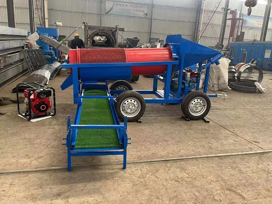 Μικροκλίμακα εργοστάσιο πλύσης χρυσωρυχείων κινητής εξόρυξης