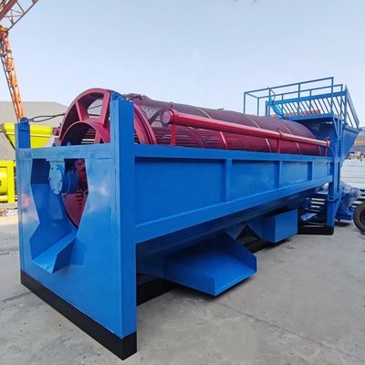 6500 KG Κινητός διαχωριστής άμμου χρυσού Ορυχείο Τρομπέλα Μηχανήματα πλύσης με εγχειρίδιο εφοδιασμού