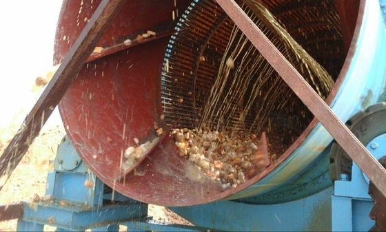 Λιγότερο από 6 mm μέγεθος εκφόρτωσης εξοπλισμός εξόρυξης χρυσού τρούμπα για εργοστάσιο πλύσης χρυσού από βράχο
