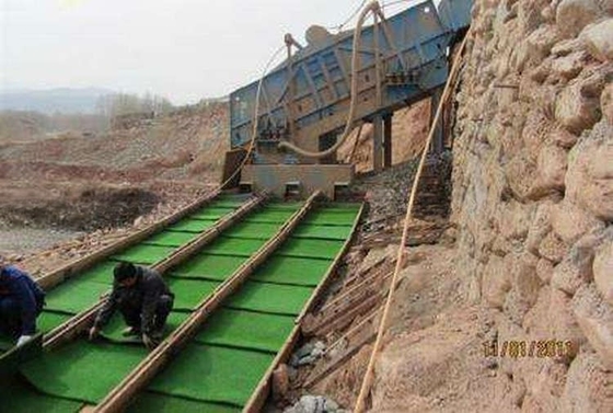 87 KG Gold Panning Sluice Box με εξοπλισμό εξόρυξης χαλιού χρυσού