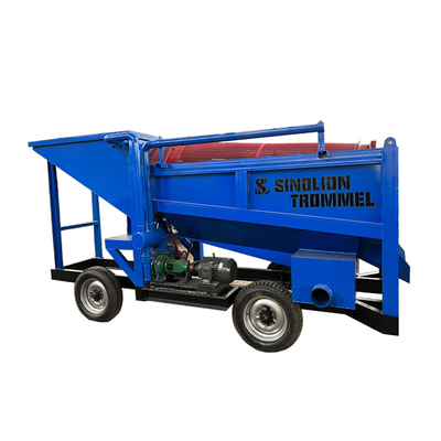 1200 KG Μικρό Μίνι Χρυσό και Διαμάντια Εργοστάσιο Πλύσης Μηχανή για μικρής κλίμακας εξορύξεις