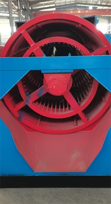 2000 KG χωρητικότητας φορητή μηχανή πλύσης χρυσού για την επεξεργασία μικρού χρυσού