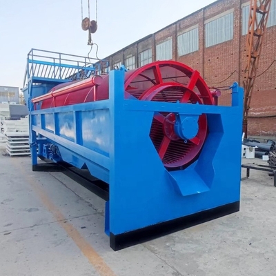 Φιλικό προς το χρήστη σχεδιασμό Gold Trommel Screen Scrubber Machine για πλύση μεγάλης κλίμακας