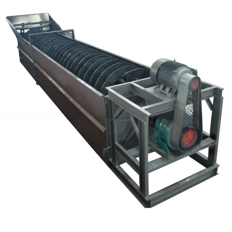 2.7 KG χωρητικότητα ενέργεια εξόρυξη χαλίκι άμμος πέτρα διπλή σπειροειδή τύπου βίδα πλυντήριο άμμου