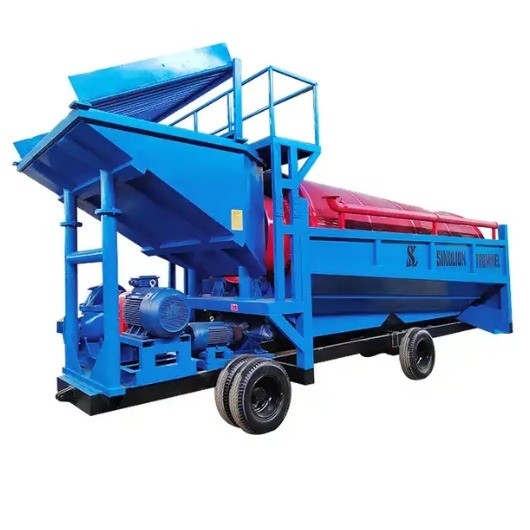 220V/380V/415V/480V Κινητός διαχωριστής άμμου χρυσού